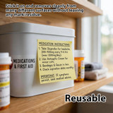 Stick On Notes 3"x 3" Yellow (50 Sheets Per Pad) 4ct.