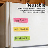 Page Markers-Stick On/Neon Colors (100 Sheets Per Pad) 10ct.