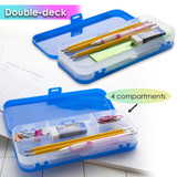 Utility Box Organizer 8" Double Deck/Bright Colors (Each)