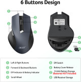 Mouse-Wireless (USB) Ergonomic