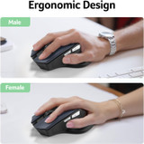 Mouse-Wireless (USB) Ergonomic