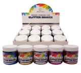 Glitter Shaker-Assorted Primary Colors 12ct.