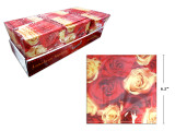 16ct Valentines Luncheon Napkin in Display. 6.5in x 6.5in. 2-ply Napkin. 48/Dsp.