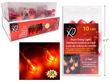 Stringlights-Heart B/O LED (Display/24)