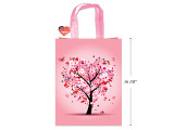 16-1/8in Coated Non-Woven Printed Bag. 12.25in(W) x 4-1/8in(Gusset). Cht.