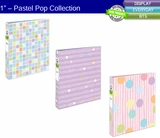 Binder 1" Fashion Pastel