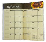 Planner 2027- 2 Year, 3.7" X 6.5", Color Monthly Photos, 10 Assorted Titles