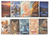 Planner 2027- 2 Year, 3.7" X 6.5", Color Monthly Photos, 10 Assorted Titles