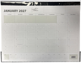 Desk Pad Calendar 2027-  22" X 17"