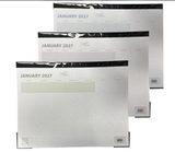 Desk Pad Calendar 2027- 22" X 17" Assorted Colors
