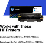 Toner HP 414A-Cyan