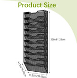 Wall File Holder-10 Pockets (Mesh)