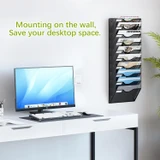 Wall File Holder-10 Pockets (Mesh)
