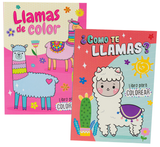 Coloring Book-Llamas (80 Pages)