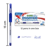 Essence Gel Pen w/Grip Blue Ink/Medium Tip (Dozen)