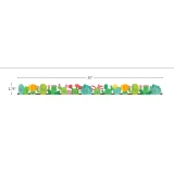 Border-Happy Cactus/Die-Cut
