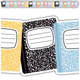 Border-Cool for School Composition Books/Die-Cut