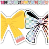 Border-Cool for School Bows/Die-Cut