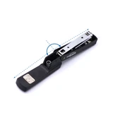 Stapler Pointer Black Half-Strip/Metal (25 Sheet Capacity)