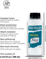Fabric Varnish (Barniz Para Tela) 4oz.