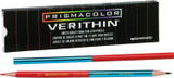 Colored Pencils Prismacolor Verithin-Red/Blue (Dozen)