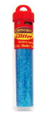 Glitter Tube Light Blue 2/3 oz