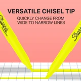 Highlighter Yellow/Chisel Tip SHARPIE 2ct. (24/144)