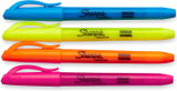 Highlighters Assorted Colors/Chisel Tip SHARPIE 4Pk