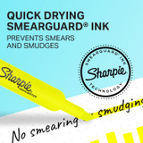 Highlighter Yellow/Chisel Tip SHARPIE TANK  2ct. (24/144)