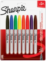 Markers 8ct. Colors/Fine Tip (6/12)