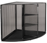 Desk Organizer Corner Desktop Black/Mesh 5 Compartments Desk Organizer Corner Desktop Black/Mesh 5 Compartments