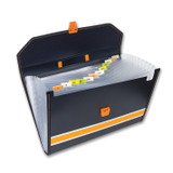 Expanding File 13 Pockets w/Handle Assorted Colors (Legal) (Each)