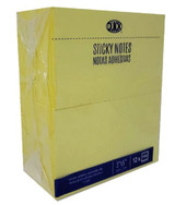 Sticky Notes Quick 3 x 5" Yellow 12Pk
