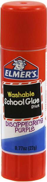 Glue Stick Elmer's-Disappearing Purple Jumbo 0.77oz (24/48) (ASG R2-P24)