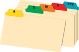 Index Card Dividers A-Z  5"x 8"