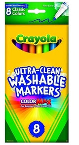 Markers Crayola 8Pk-Fine/Color Max