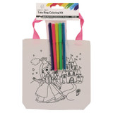 Tote Bag Coloring Kit-Princess