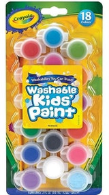 Tempera Paints 18Pk- Washable