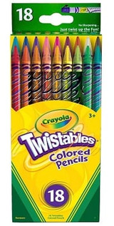 Colored Pencils 18Pk-Twistables