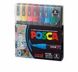 Posca Markers PC-3M 8Pk