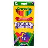 Colored Pencils 12ct. Erasables