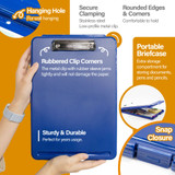 Clipboard Storage Case-Non Transluscent Colors