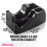 Tape Dispenser-Black 2-in-1 (Deluxe/Heavy Duty)
