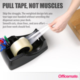 Tape Dispenser-Black 2-in-1 (Deluxe/Heavy Duty)