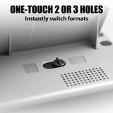 Electric Hole Punch-Adjustable 2-3 Holes