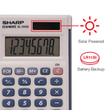 Calculator 8-DigitsTwin Power/Hand-Held (EL-243SB)