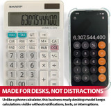 Calculator 12-Digits Twin Power Handheld  LCD (EL-334WB)