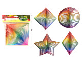 Garden Spinner Electroplated Geometric