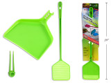 Fly Swatter Scoop w/Tweezer