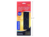 Letter & Numbers 2"& 1"  Black 212Pk